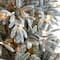 8.5ft. Pre-Lit Flocked Manchester Spruce Artificial Christmas Tree, Warm White Lights